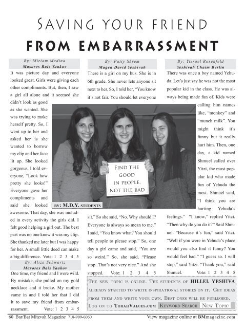 Bar Mitzvah Magazine 2011