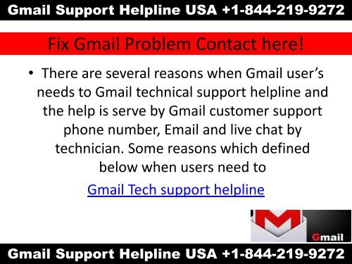 GMAIL Tech Support Number +1-844-219-9272 USA