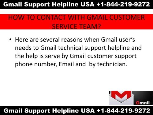GMAIL Tech Support Number +1-844-219-9272 USA