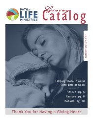 Path of Life Giving Catalog 2017