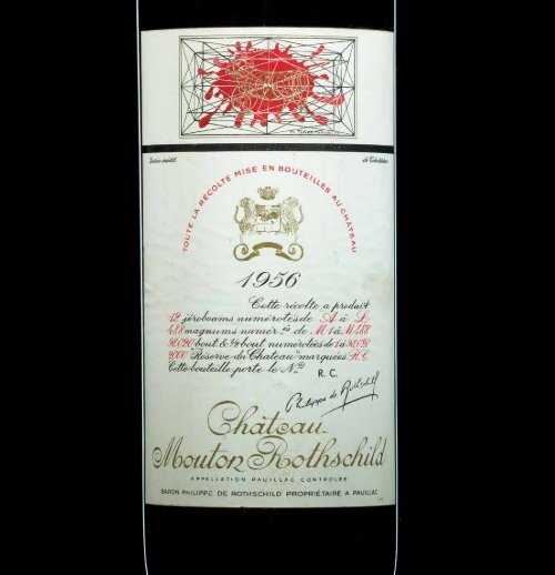 Château Mouton Rothschild - Wein & Kunst 1924/1945-2011