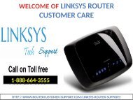Unable to Reset Password? Call us on 1-888-664-3555 Linksys Router Technical Support toll free Number