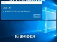 Call 1888-310-7073 to Fix Acer Start Menu Errors