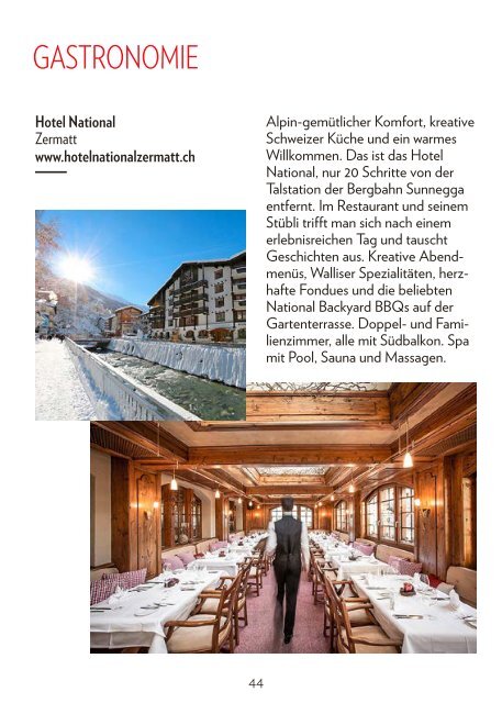 100 Jahre Walliser Hotellerie