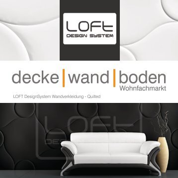 LOFT DesignSystem Modell Quilted 20