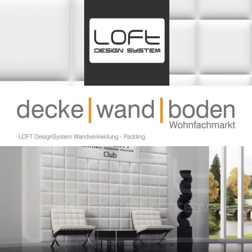 LOFT DesignSystem Modell Padding 30