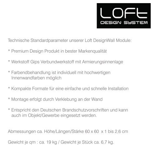 LOFT DesignSystem Modell Padding 30