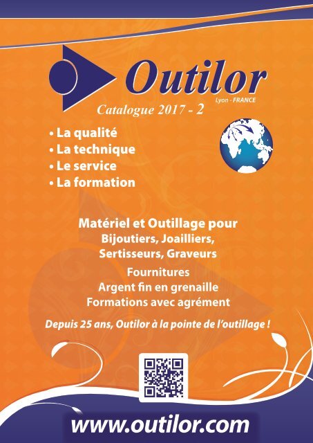 OUTILOR LYON FRANCE - CATALOGUE 2017- NOVEMBRE
