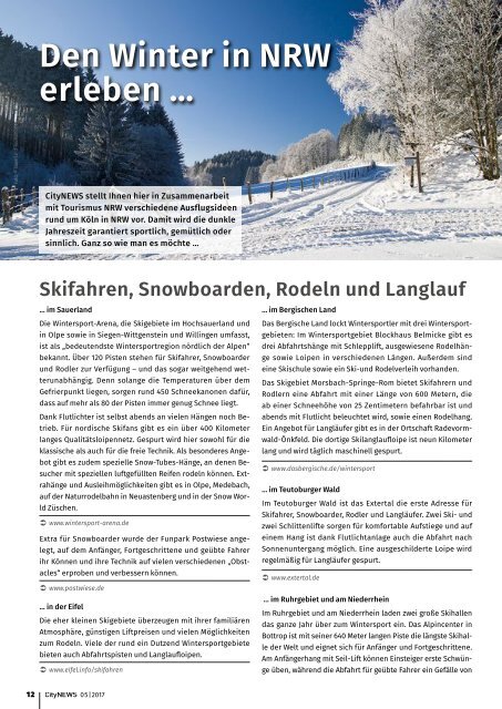 CityNEWS Ausgabe 05 / 2017