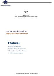 HPE0-S47 Practice Test Software