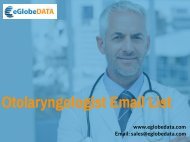 Otolaryngologist Email List