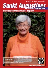 Sankt Augustiner Stadtmagazin, Ausgabe 12/ Dez. 2017 - Jan. 2018