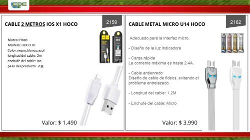 CATALOGO CDC NOVIEMBRE 2017