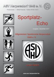 Echo Dezember 2017