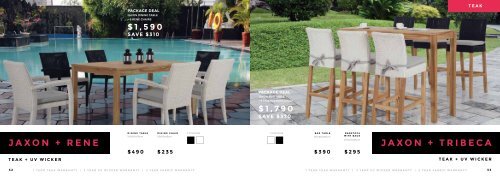 Archipelago Outdoor Living - Outdoor Furniture Perth - Catalogue 2017