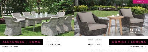 Archipelago Outdoor Living - Outdoor Furniture Perth - Catalogue 2017