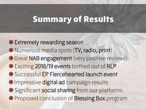 Baker Publishing Group - December 2017 Report