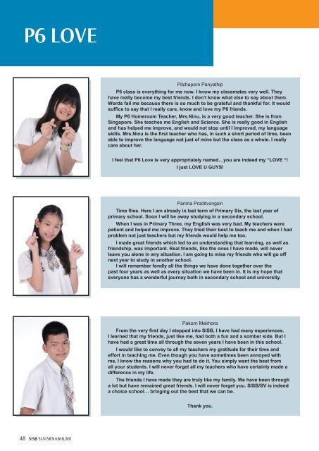 Yearbook AY 2016-2017 (Suvarnabhumi campus)