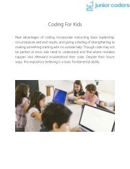 Coding For Kids