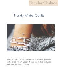 Trendy Winter Outfits