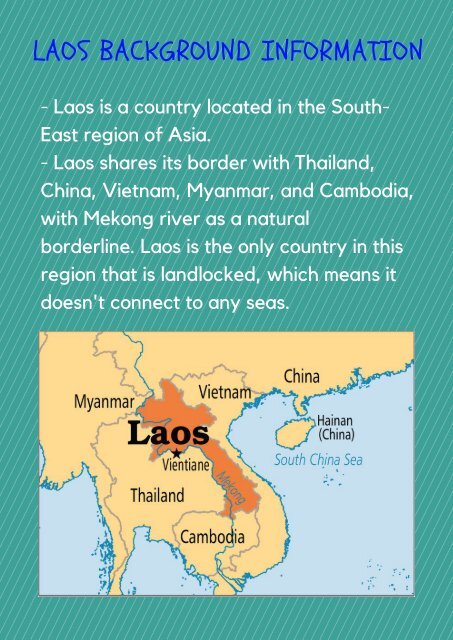 Laos Brochure