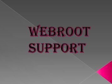 Webroot-Support 1-888-827-9060