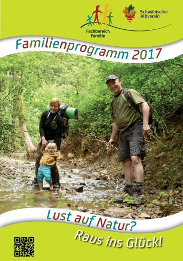 Familien-Programme 2017 im Schwäbischen Albverein.