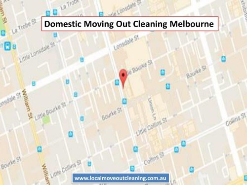 Domestic Moving Out Cleaning Melbourne