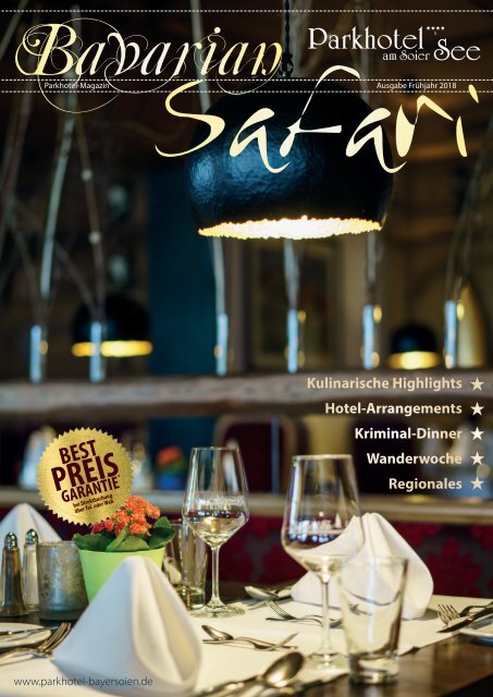 Bavarian-Safari 2017/2018 - Hausmagazin des Parkhotels am Soier See