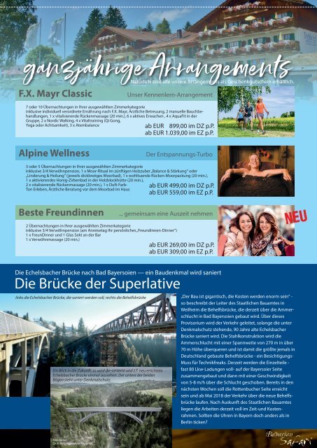 Bavarian-Safari 2017/2018 - Hausmagazin des Parkhotels am Soier See