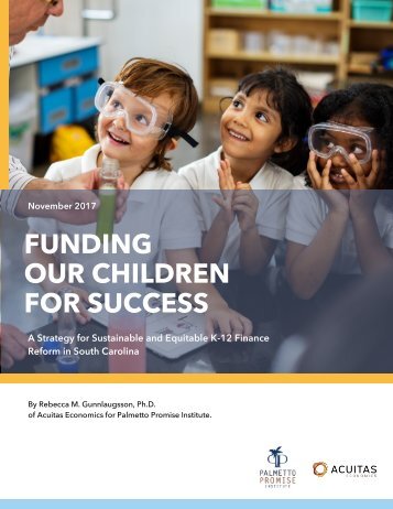 Funding Our Children for Success by Dr. Rebecca Gunnlaugsson, Ph.D. 