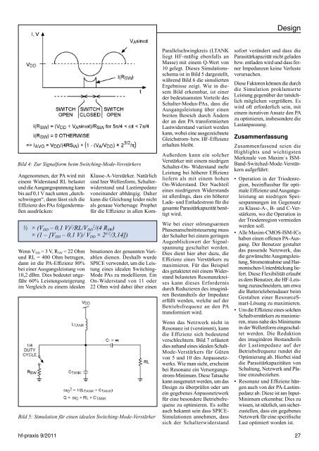 Prüfung von Consumer-HF - beam - Elektronik & Verlag