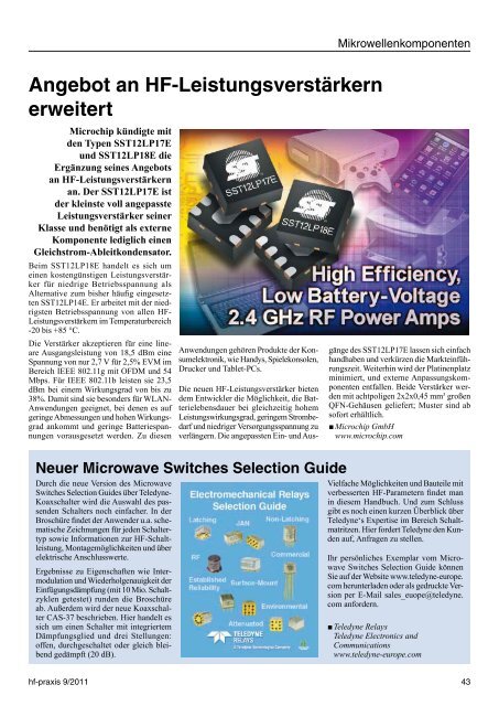 Prüfung von Consumer-HF - beam - Elektronik & Verlag