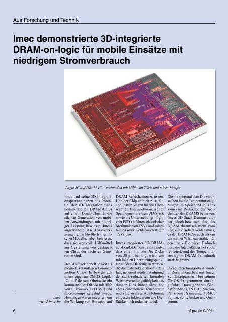 Prüfung von Consumer-HF - beam - Elektronik & Verlag