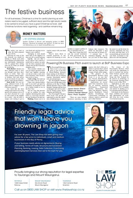 Bay of Plenty Business News December/January 2018