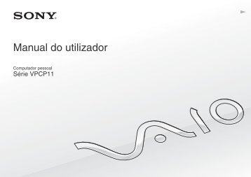 Sony VPCP11S1E - VPCP11S1E Mode d'emploi Portugais