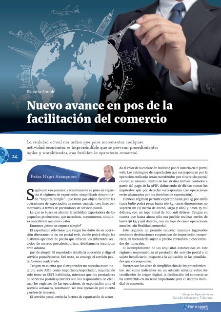 Revista For Export | Edición 9