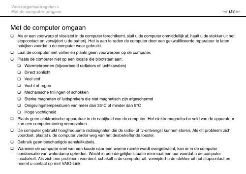 Sony VPCS11B7E - VPCS11B7E Mode d'emploi N&eacute;erlandais