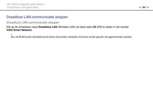 Sony VPCS11B7E - VPCS11B7E Mode d'emploi N&eacute;erlandais