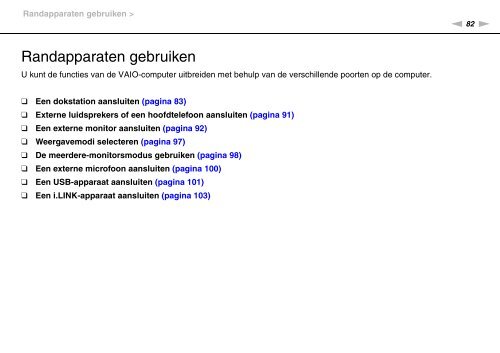 Sony VPCS11B7E - VPCS11B7E Mode d'emploi N&eacute;erlandais