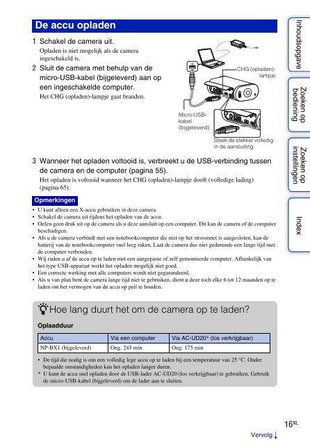 Sony HDR-AS30 - HDR-AS30 Guide pratique N&eacute;erlandais