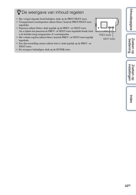 Sony HDR-AS30 - HDR-AS30 Guide pratique N&eacute;erlandais