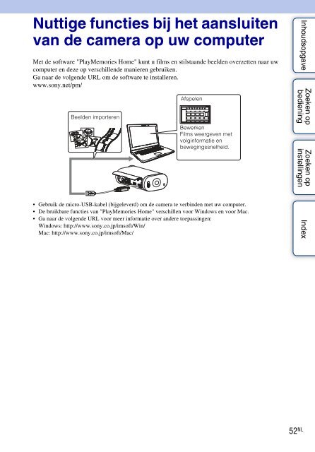 Sony HDR-AS30 - HDR-AS30 Guide pratique N&eacute;erlandais