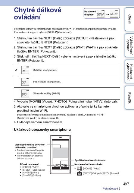 Sony HDR-AS30 - HDR-AS30 Guide pratique Tch&egrave;que