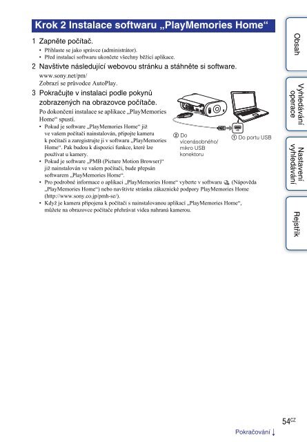 Sony HDR-AS30 - HDR-AS30 Guide pratique Tch&egrave;que