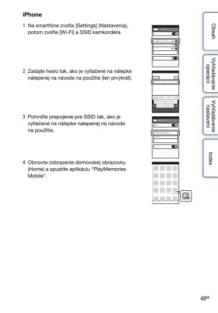 Sony HDR-AS30 - HDR-AS30 Guide pratique Slovaque