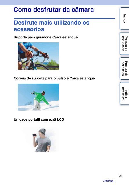 Sony HDR-AS30 - HDR-AS30 Guide pratique Portugais