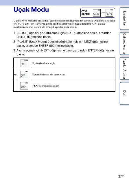 Sony HDR-AS30 - HDR-AS30 Guide pratique Turc