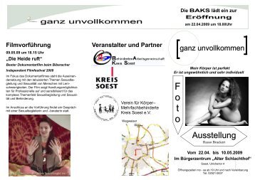 F o t o - Verein für Körper- und Mehrfachbehinderte Kreis Soest eV