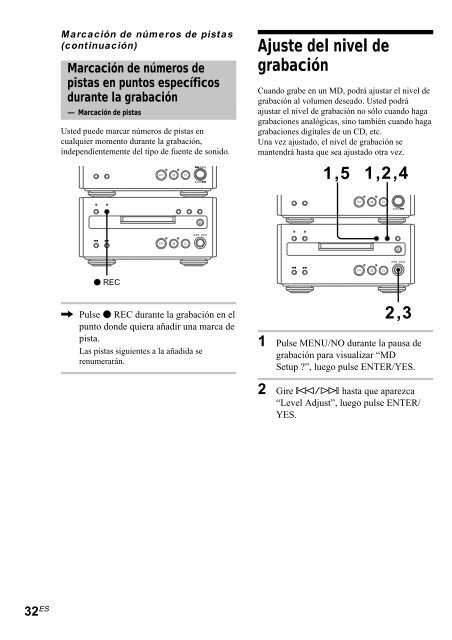 Sony CMT-SP55MD - CMT-SP55MD Consignes d&rsquo;utilisation Espagnol